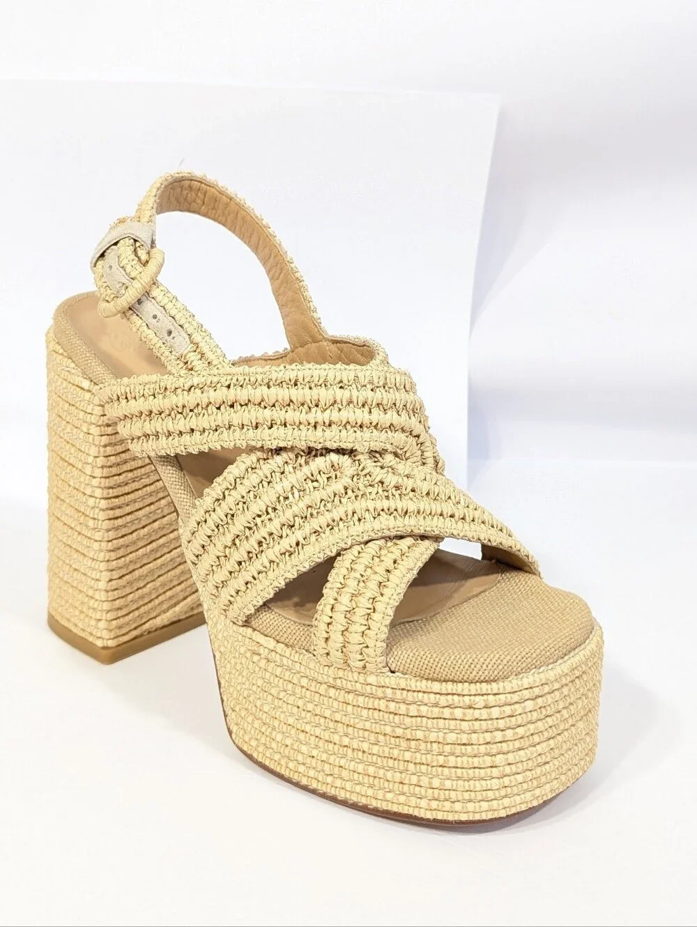 Castaner Platform Sandals Eu 37 Women Fulvia Espadrille Shoes chunky ultra high